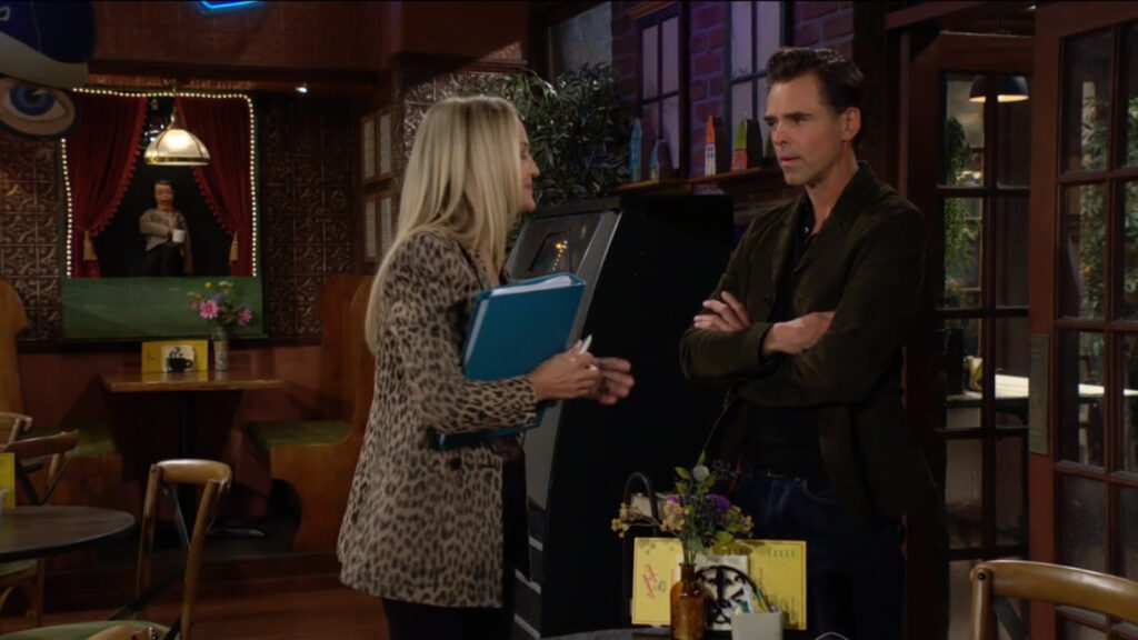 Sharon explains to Billy about the apartment over Crimson Lights - Y&R Recap for Nov 16, 2022