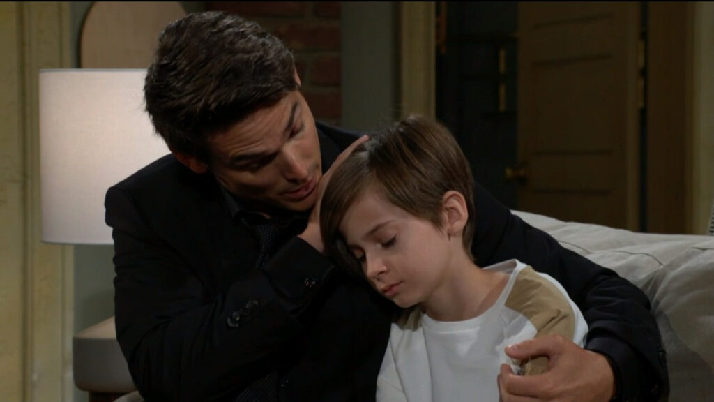 Connor is comforted by Adam and Chelsea - Y&R Recap for Nov 18, 2022
