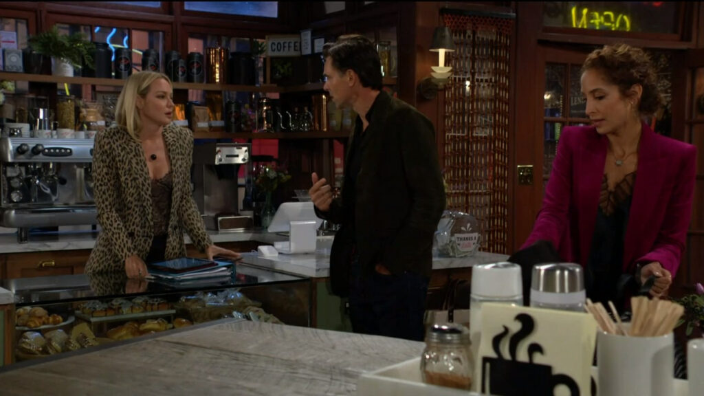 Billy and Lily arrive at Crimson Lights and greet Sharon - Y&R Recap for Nov 21, 2022