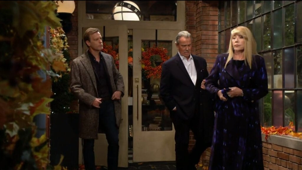 Tucker McCall meets Victor and Nikki Newman as they leave Society - Y&R Recap for November 23, 2022