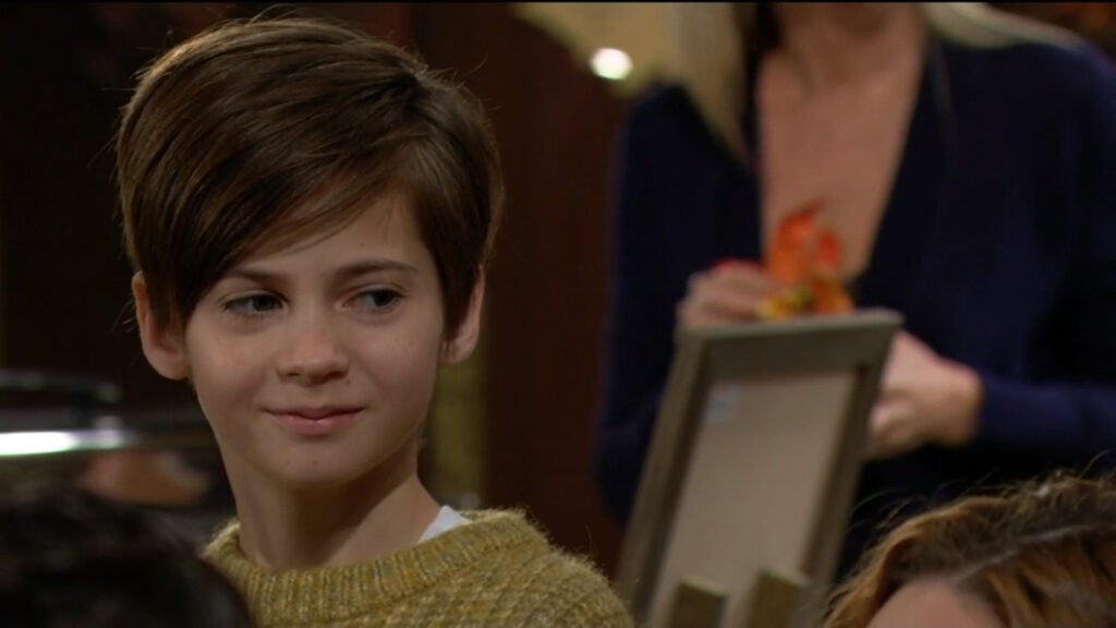 Connor smiles as he sees Johnny and Chelsea getting along - Y&R Recap for November 23, 2022