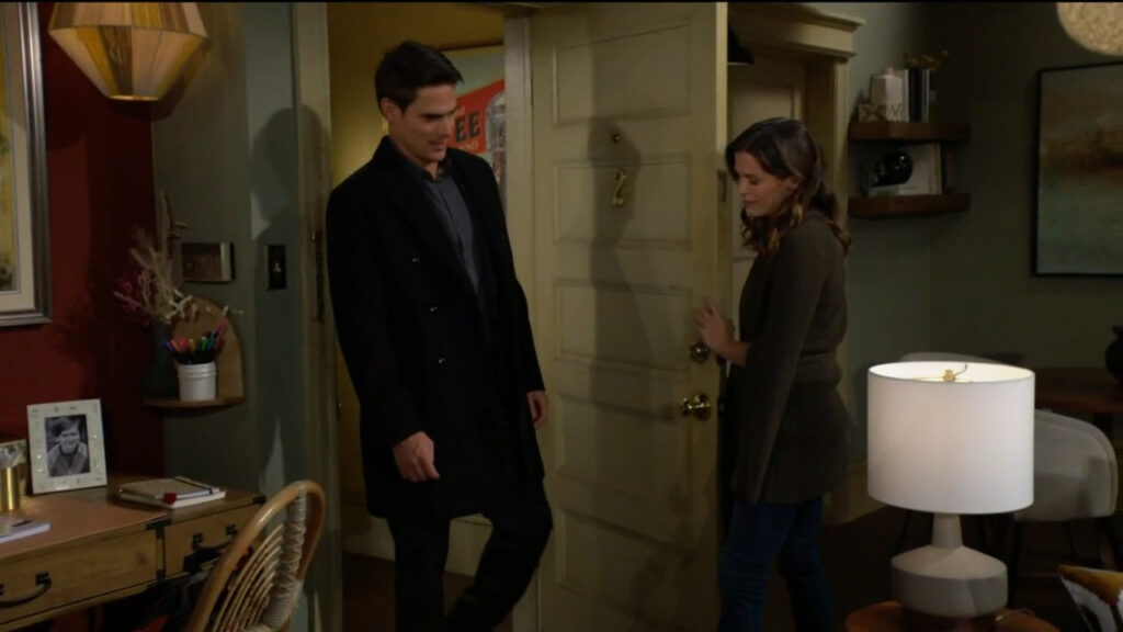 Billy comes to Chelsea's to find Connor home from school early - Young and Restless Recaps - yandrrecaps December 1, 2022