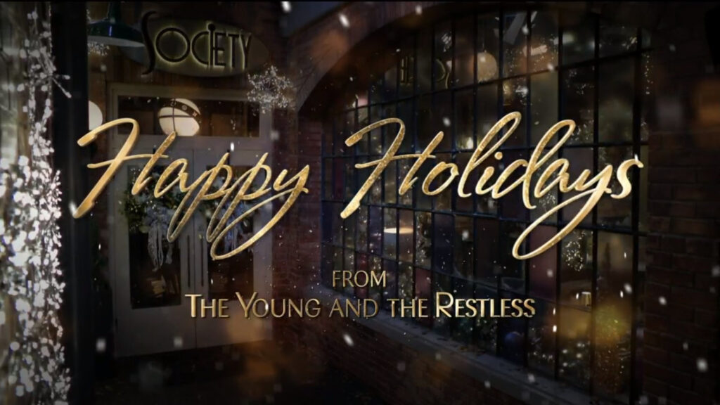 Happy Holidays from The Young and The Restless!