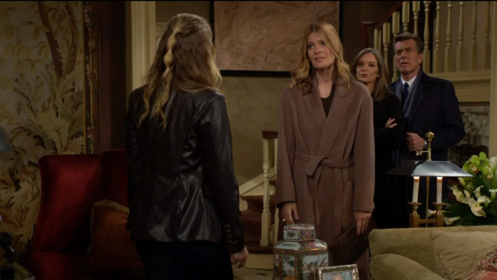 Summer talks to Phyllis as Jack and Diane look on - Young and The Restless recap for Jan 2, 2023
