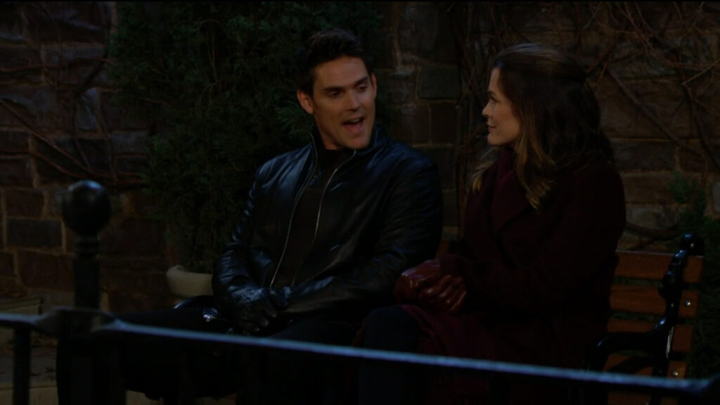 Adam says that he saw Chelsea come to the park and followed her there - Young & Restless recap for Dec 19