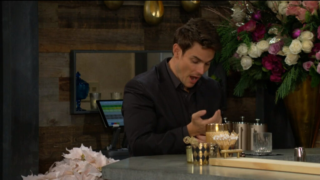 Adam says to Phyllis that she should keep her voice down if she wants a private conversation - Young and Restless Recap Dec 15, 2022