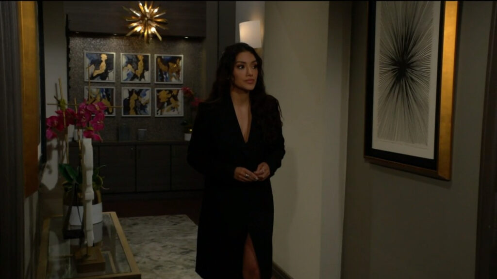 Audra arrives back at Tucker's hotel suite - Young and Restless Recap for Dec 7, 2022