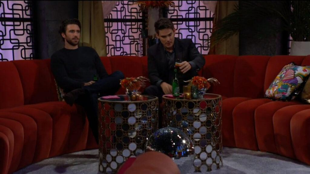 Chance and Adam have a drink at the Glam Club - Young and Restless Recap for Dec 6, 2022