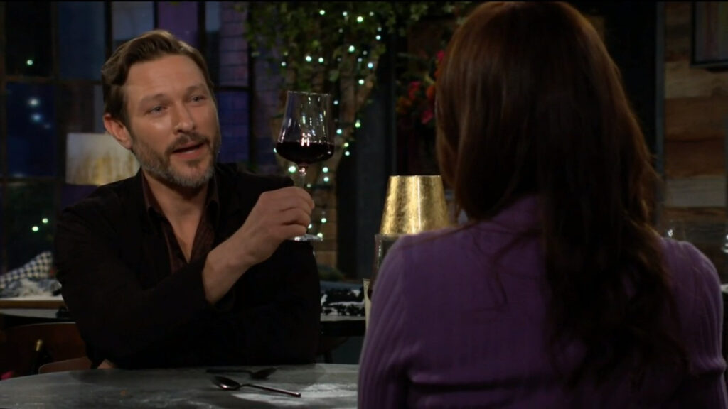 Daniel raises his glass in a toast to Lily - Young and Restless Recap for Dec 6, 2022