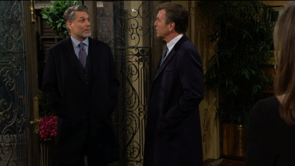 Jeremy Starker leaves Jack and Diane at the Abbott mansion - Young and Restless Recap for Dec 5, 2022