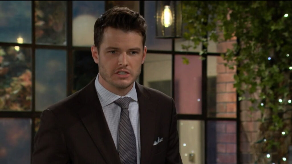 Kyle is angry - Young and Restless Spoilers