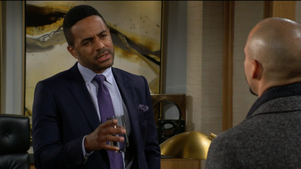 Nate wonders what could have happened with Amanda to break up with Devon - Young and Restless Recap Dec 13, 2022