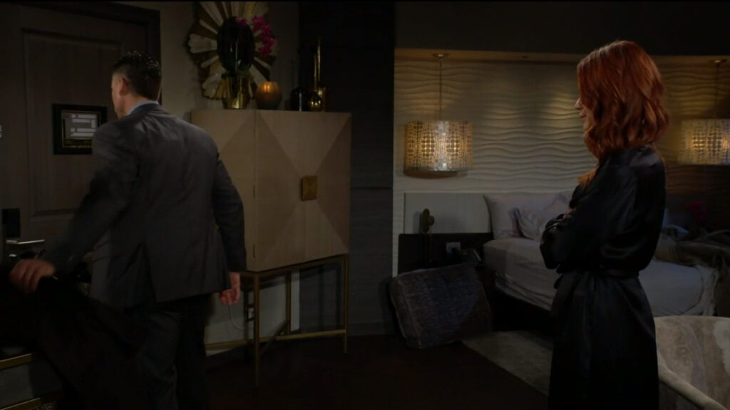 Nick leaves Sally's hotel suite - Young and Restless Recap for Dec 6, 2022