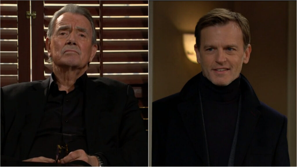 Victor Newman and Tucker McCall
