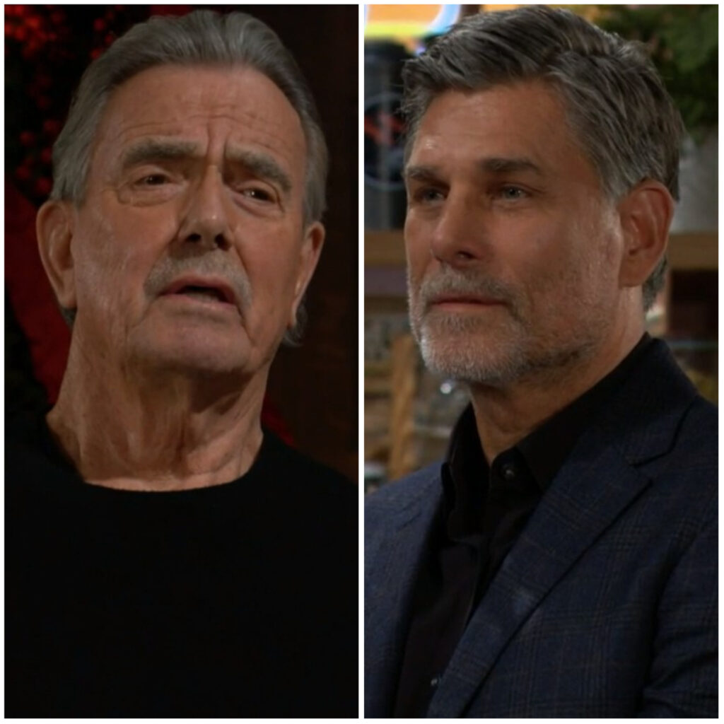 Victor Newman and Jeremy Stark