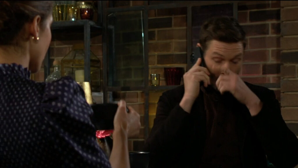 Daniel gets a call from Phyllis