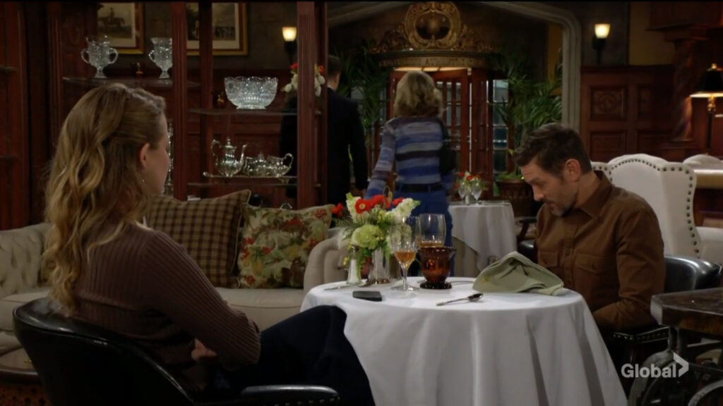 Lucy and Kyle leave Summer and Daniel in the restaurant.