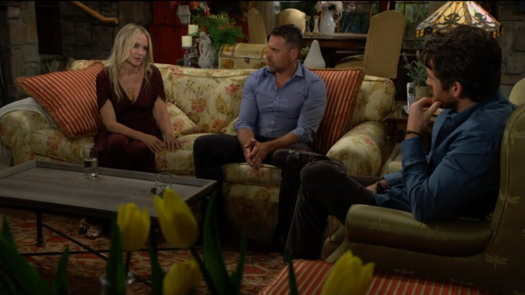 Sharon, Nick, and Chance sit and talk about Cameron.