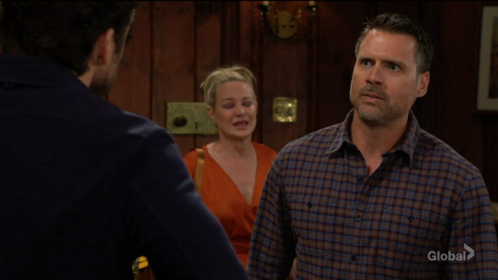 Nick talks with Chance and Sharon.