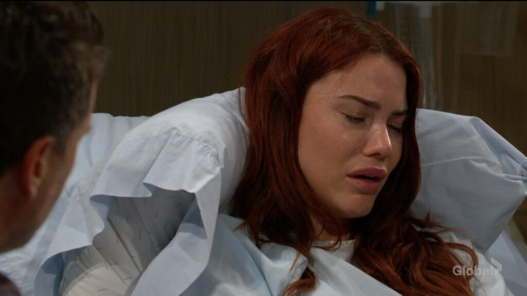 Sally cries as she talks with Nick.