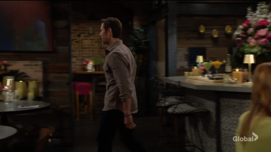 Daniel walks away from Phyllis.