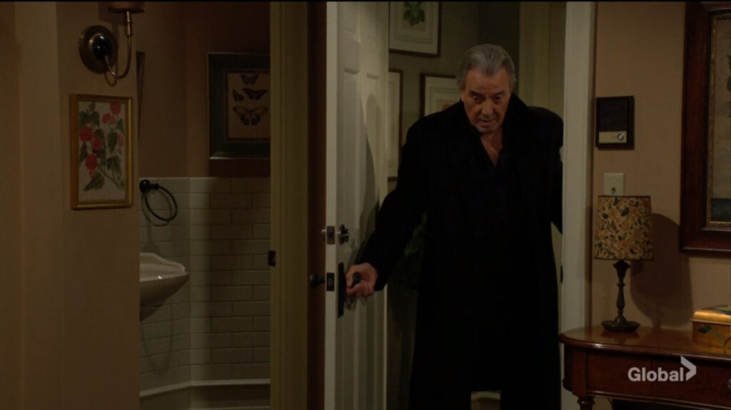 Victor opens Nikki's door.