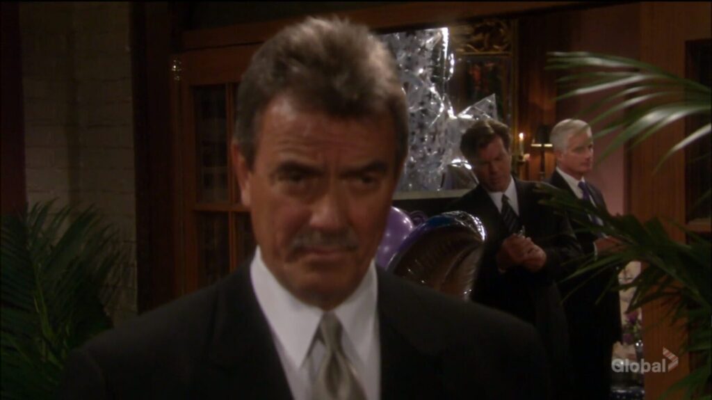 Victor Newman (with bonus Jack Abbott in the background).