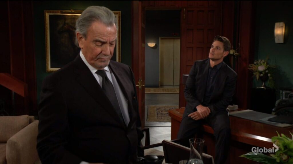 Victor Newman and Adam Newman.