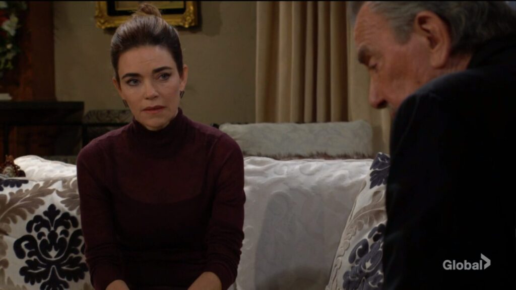 Victoria and Victor Newman.