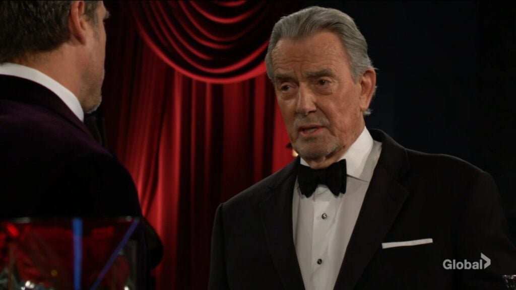 Victor Newman talks with Nick.