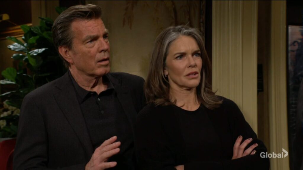 Jack and Diane look shocked.