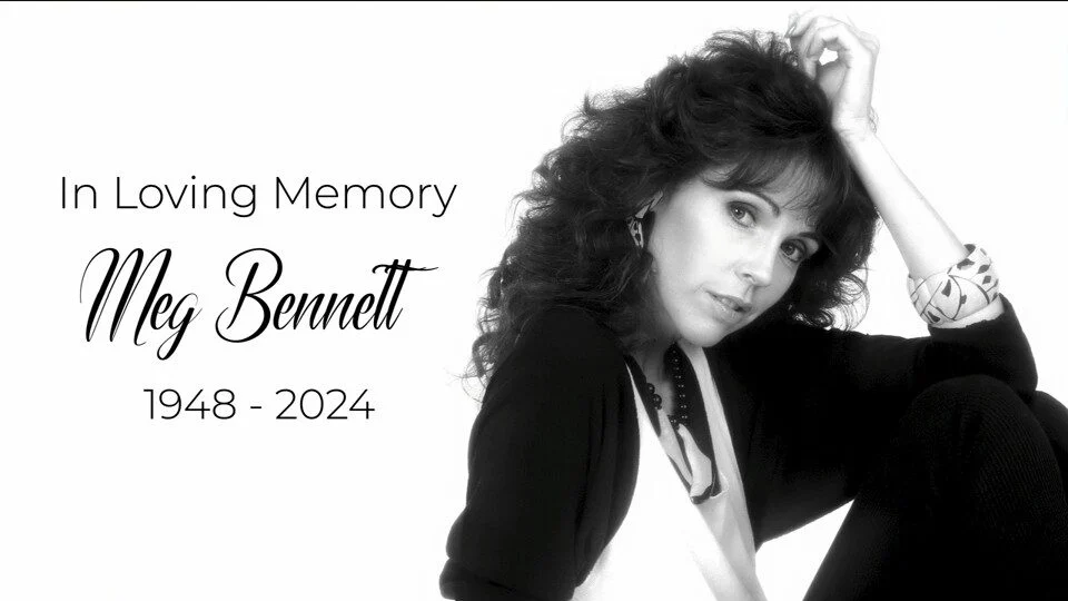 in memory of meg bennett, julia newman, victor's first wife on Y&R